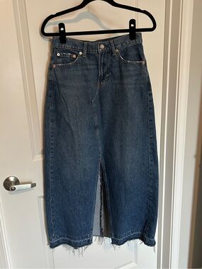 Gap denim skirt